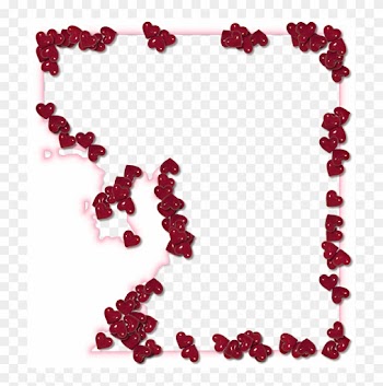 A Map Of Hillsborough With A Pink Glow Outline And - Picture Frame
