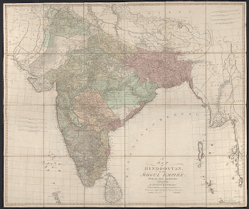 A map of Hindoostan or | Free Photo - rawpixel