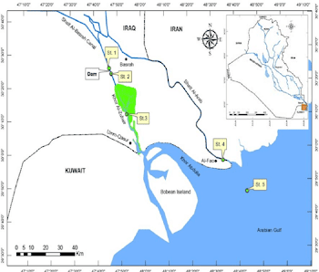 A map showing the studying area. | Download Scientific Diagram