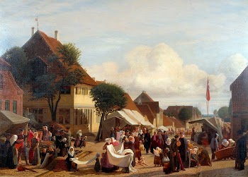A market day in Fredericia | Free Photo - rawpixel