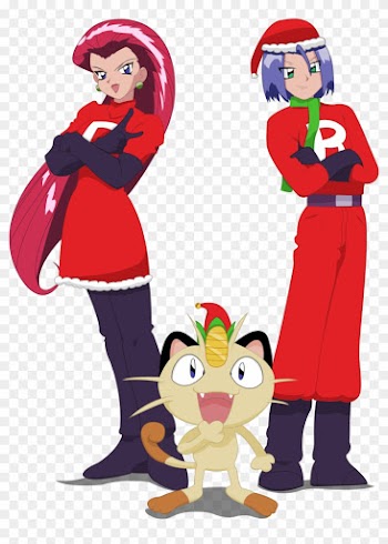 A Merry Christmas From Team Rocket By Lillygeneva - Jessie And James Pokemon Christmas