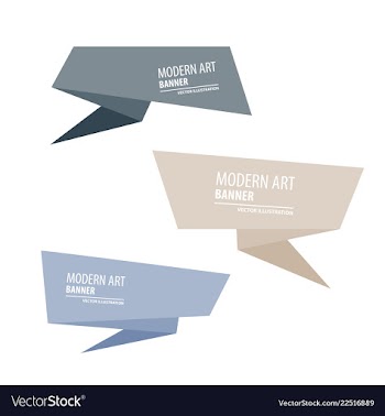A minimalistic hipster colored frame design line vector image