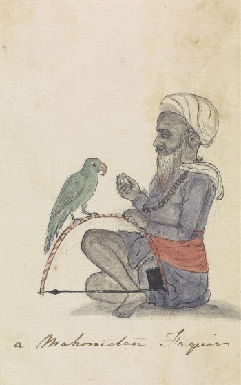 A Mohametan with his Parrot | Free Photo - rawpixel