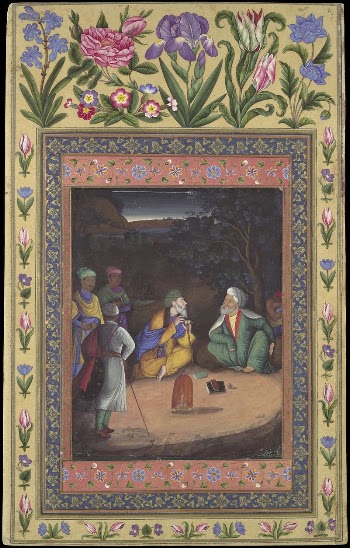 "A Night-time Gathering", Folio from the Davis | Free Photo - rawpixel