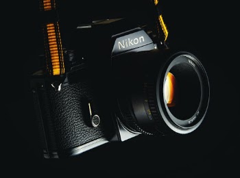 A nikon em, introduced in 1979, Is a simple nikon f mount SLR camera. I was designed to be marketed to the growing market of new women photographers then entering the SLR buyer’s market.