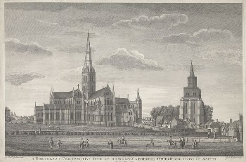 A Northeast Perspective View of the (Belfry) | Free Photo - rawpixel