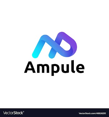 a p modern 3d logo design