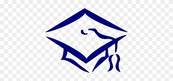 A Pair Of Rockford Register Star Reporters Recently - White Graduation Cap Blue Tassel