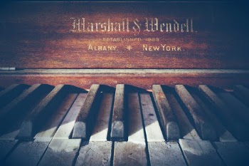 A piano with history is many times more significant than one without. This piano spoke the language of church, jazz, classical, and more. 
