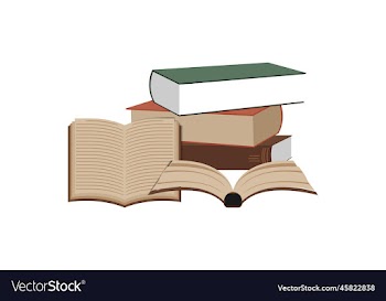 a pile of books for reading