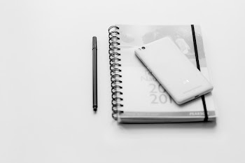 A planner and a phone 2