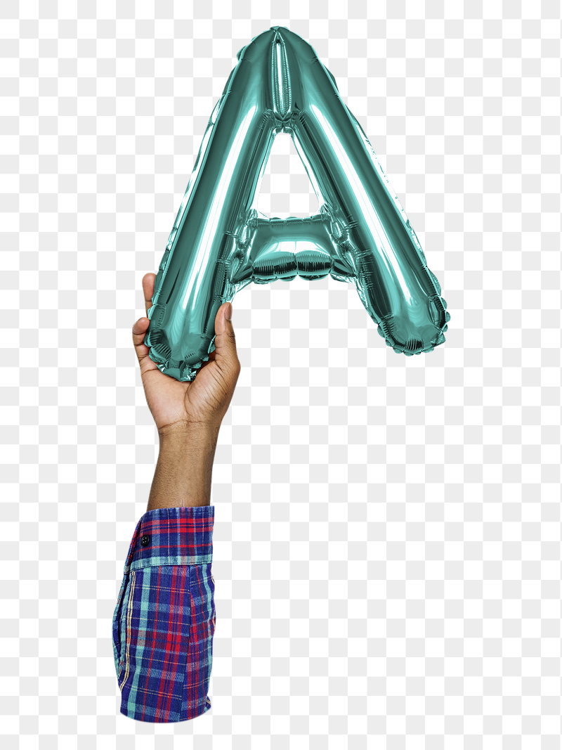 A png English alphabet, balloon | Free PNG - rawpixel