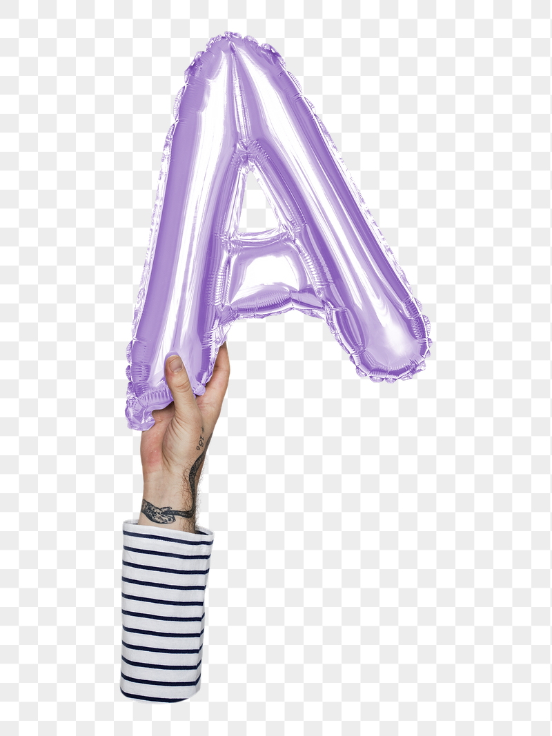 A png English alphabet, balloon | Free PNG - rawpixel