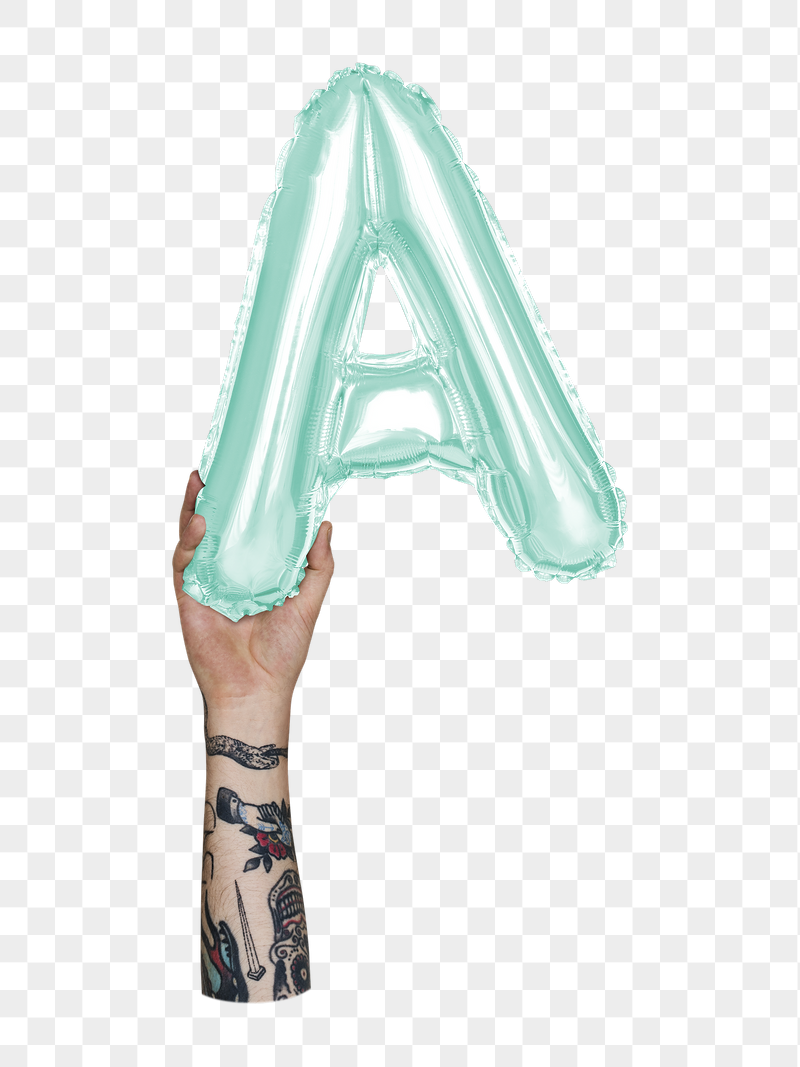 A png English alphabet, balloon | Free PNG - rawpixel