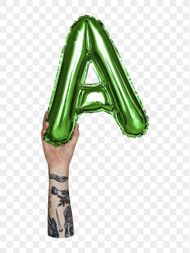 A png English alphabet, balloon | Free PNG - rawpixel