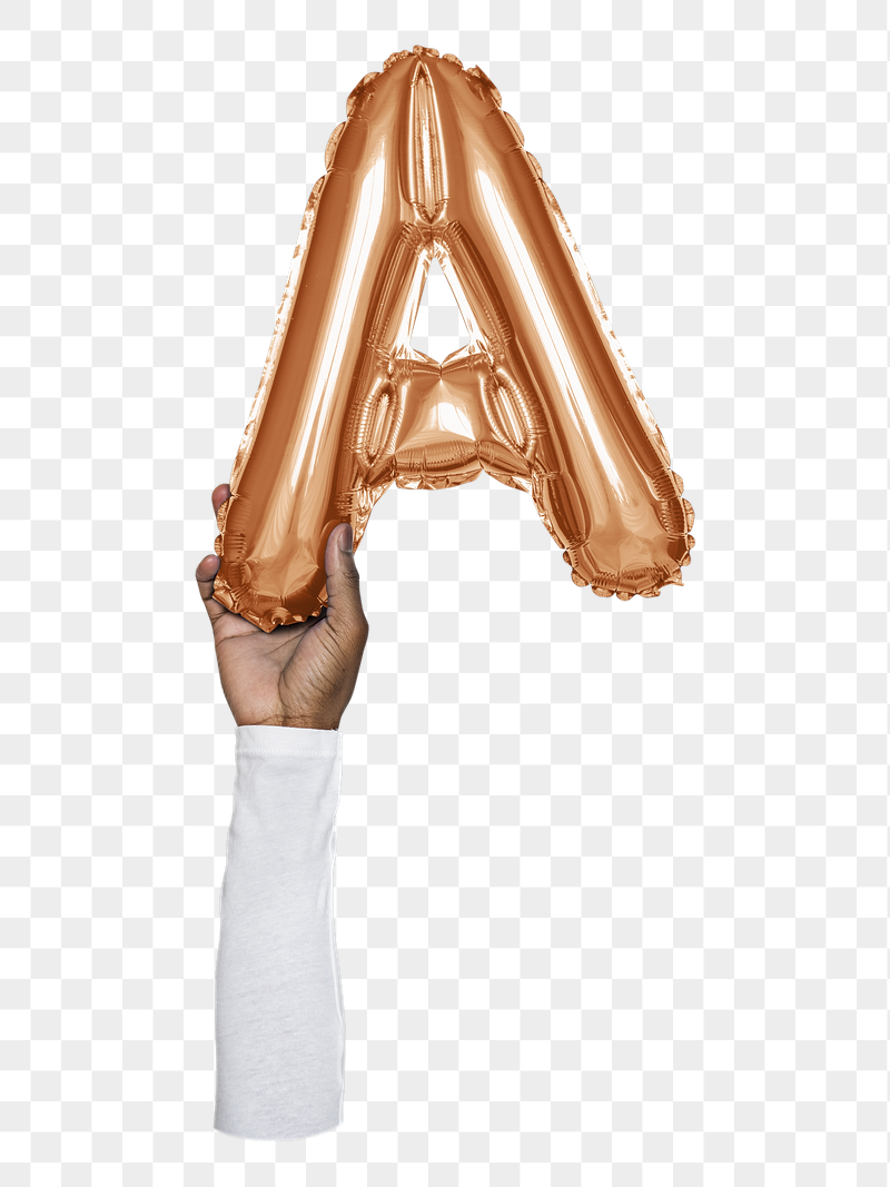 A png English alphabet, balloon | Free PNG - rawpixel