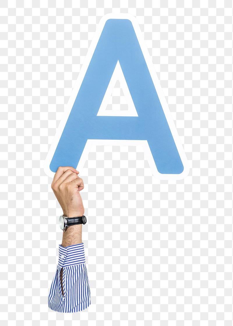 A png English alphabet, hand | Free PNG - rawpixel