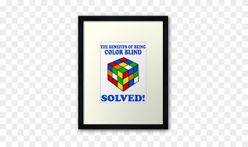 A Police Officer In Some Tan Colors That Normal People - Rubix Cube For Color Blind