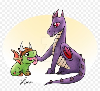 A Proud Parent By Scytheaandlanarkine - Baby Dragon Fan Art Clash Royale