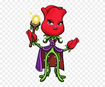 A Pvzh P Rose@3x - Plants Vs Zombies Heroes Rose