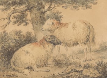 A Ram and Ewe in a Landscape | Free Photo - rawpixel