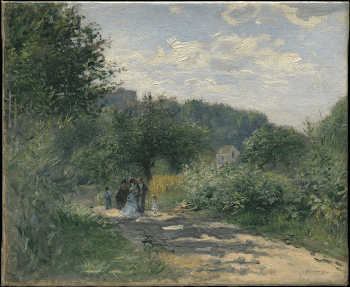 A Road in Louveciennes (ca. | Free Photo - rawpixel