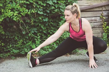A Runner Focuses
