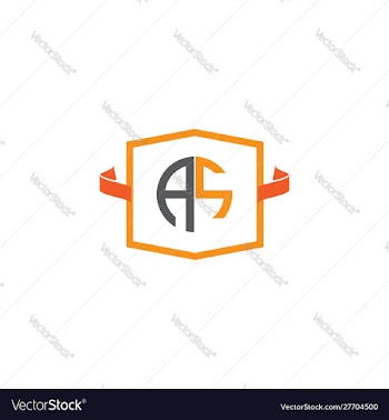A-s-letter-logo-design vector image