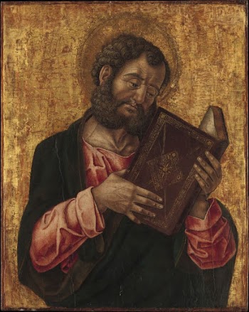 A Saint (Mark?) Reading | Free Photo - rawpixel