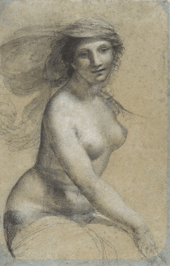A Seated Female Nude. Original | Free Photo - rawpixel