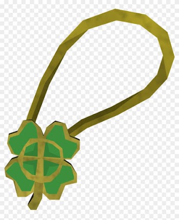 A Shiny Four-leaf Clover Necklace Is An Uncommon Prize - A Shiny Four-leaf Clover Necklace Is An Uncommon Prize