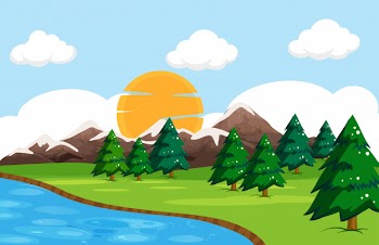 A simple nature landscape