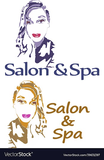 a simple salon and spa logo