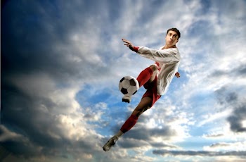 a soccer player