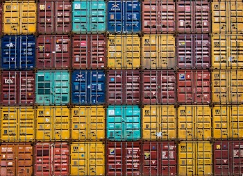 A stack of shipping containers | Free Photo - rawpixel