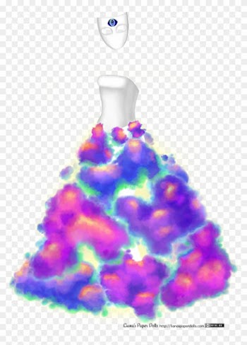 A Strapless White Gown - Night Vale Glow Cloud