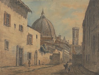 A Street in Florence with the Duomo | Free Photo - rawpixel
