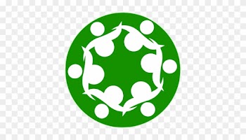 A Stylized Circle Of People - Open Source Community Icon