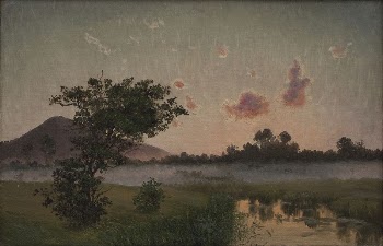 A Summer's Evening near Ry | Free Photo - rawpixel