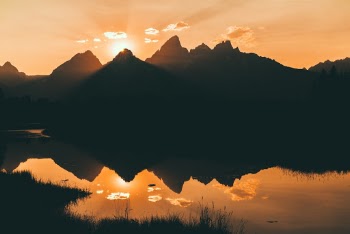 A sunset to remember.