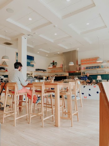 A sweet thank you to the man who served as a model for my iPhone photograph. Thank you sir for wearing pants that matched the aesthetic of Manersa Coffee Shop.