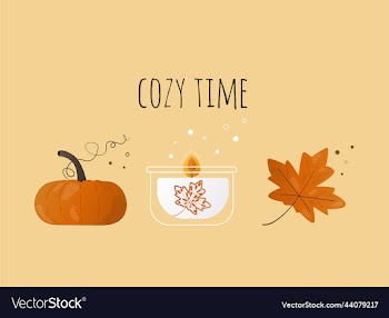 a teapot and a jar of jam cozy autumn set