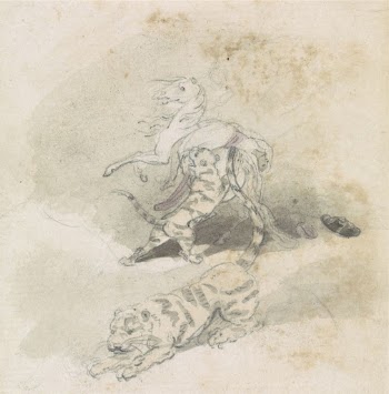 A Tiger Attacking a Horse | Free Photo - rawpixel