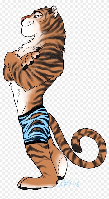 A Tiger Dancer By Wolf-goddess13 - Zootopia Tiger