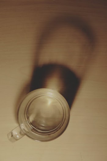 A Top View of a Clear Mug · Free Stock Photo