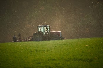 A Tractor In The Field