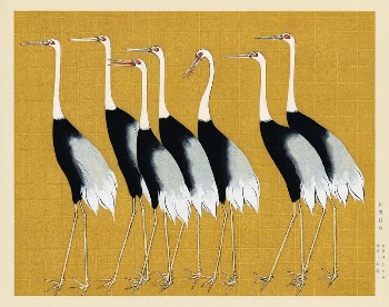 A traditional portrait of a flock | Free Photo Illustration - rawpixel