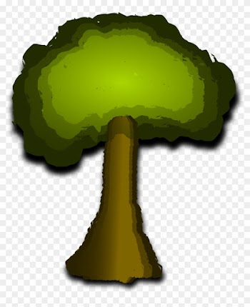 A Tree Large 900pixel Clipart, A Tree Design - Green &amp; Yellow Tree Clipart Png