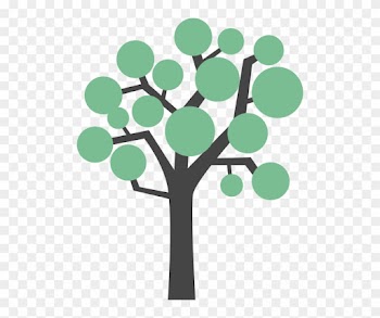 A Tree With Leaves Growing On It - Growing Tree Icon Png