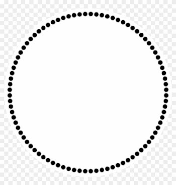 A Turn To Learn - Black Circle Frame Png